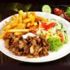 23. Dönerteller (klein) - mit Salat, Reis oder Pommes
