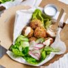 79c. Falafel-Box - mit Salat und Reis