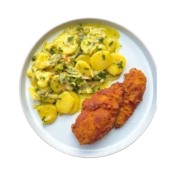 Hähnchenbrustfilet-Schnitzel - Tagesmenü